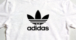 知名运动品牌Adidas三条纹标志